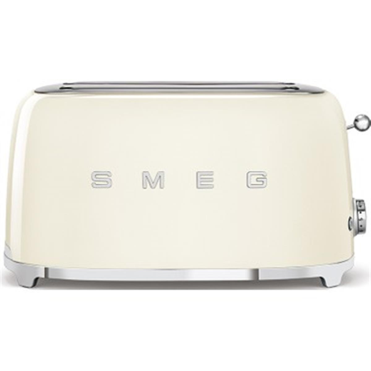 SMEG TSF02CREU KREM 2x2 EKMEK KIZARTMA MAKİNESİ
