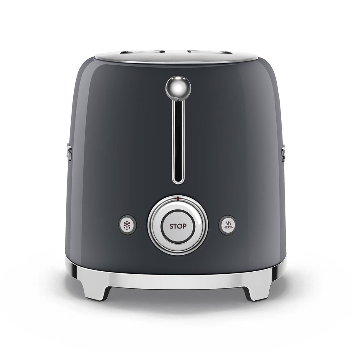 SMEG TSF01GREU BARUT GRİSİ EKMEK KIZARTMA MAKİNESİ