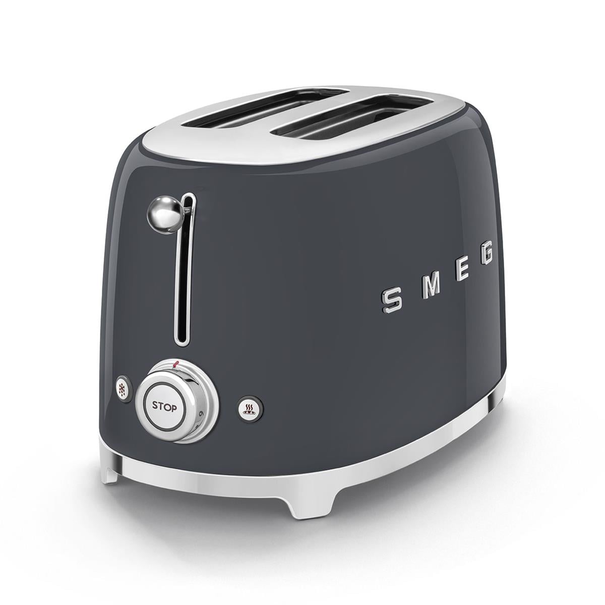 SMEG TSF01GREU BARUT GRİSİ EKMEK KIZARTMA MAKİNESİ