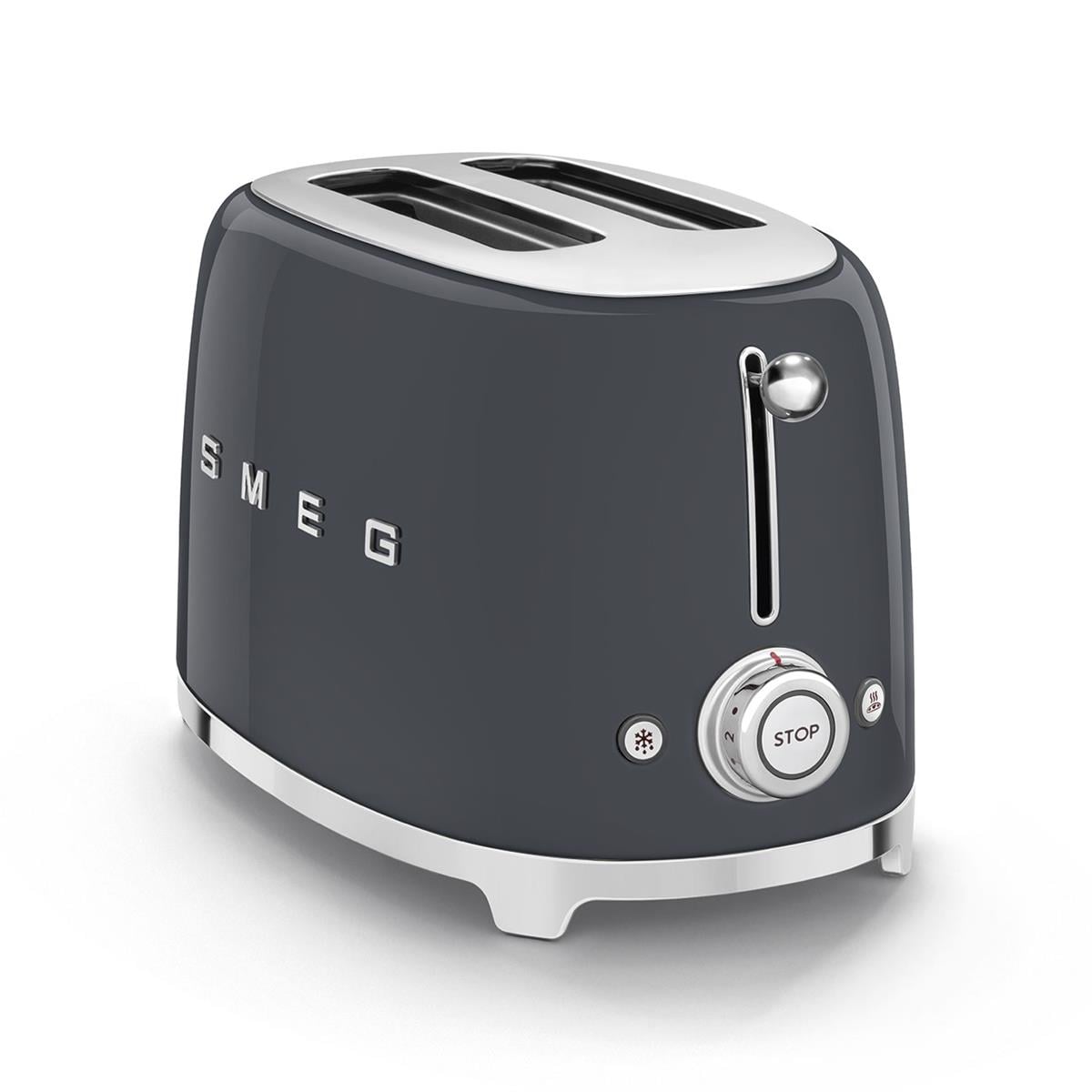 SMEG TSF01GREU BARUT GRİSİ EKMEK KIZARTMA MAKİNESİ