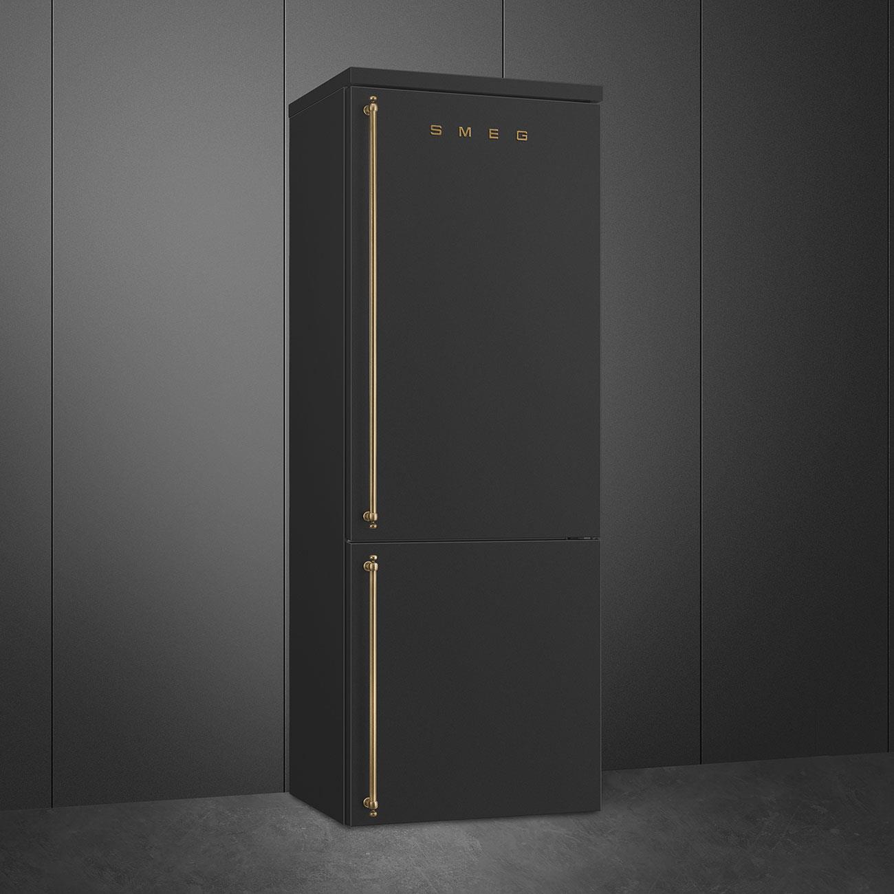 Smeg Buzdolabı FA8005RAO6/LAO6 Antrasit Estetik