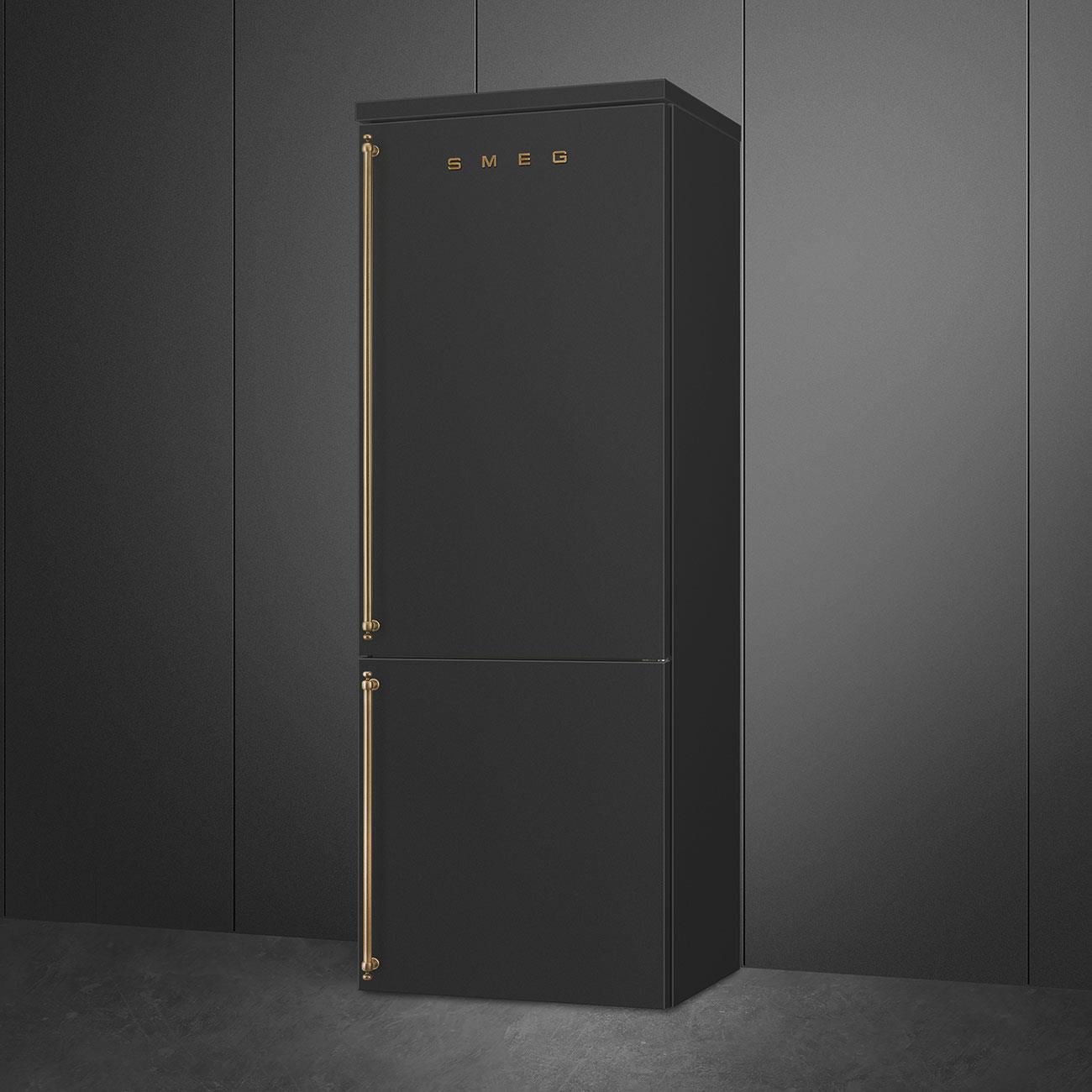 Smeg Buzdolabı FA8005RAO6/LAO6 Antrasit Estetik