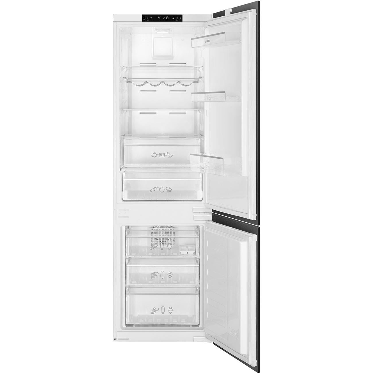 SMEG C8174TNE ALTTAN DONDURUCULU ANKASTRE BUZDOLABI
