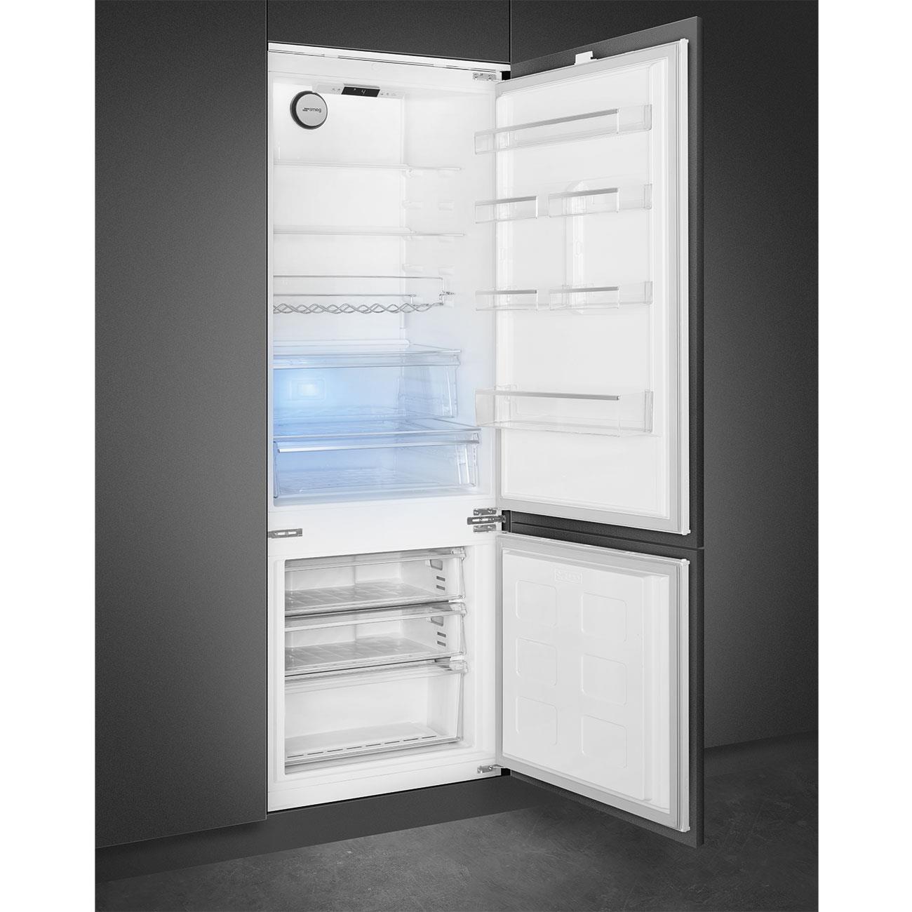 SMEG C875TNE ALTTAN DONDURUCULU ANKASTRE BUZDOLABI