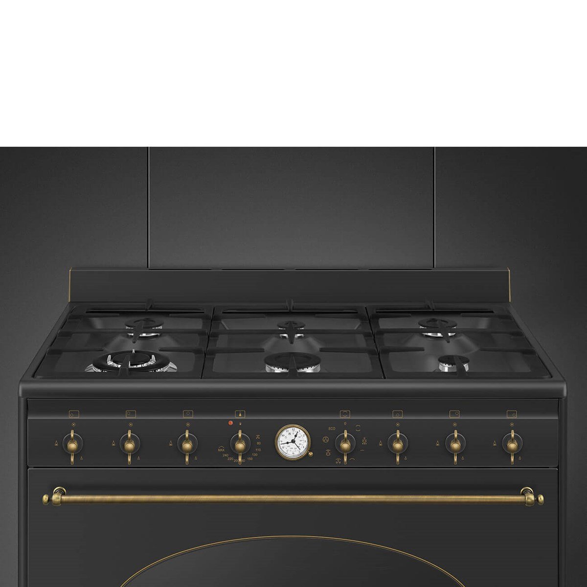 SMEG CO96GMA9 90cm KUZİNE ANTRASİT
