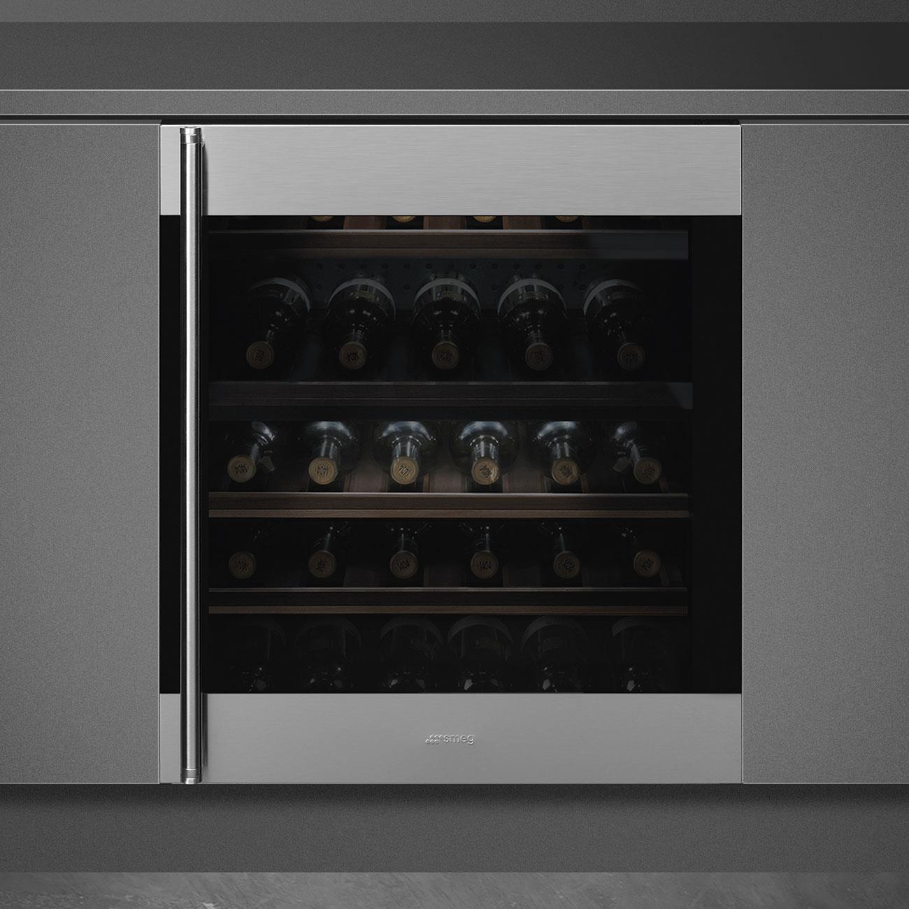 SMEG CVI338RX3 KLASİK ANKASTRE ŞARAP SOĞUTUCU DOLAP