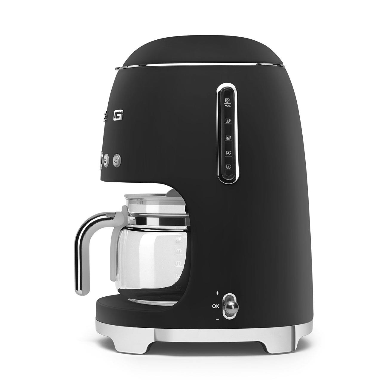 Smeg DCF02BLMEU Mat Siyah Filtre Kahve Makinesi