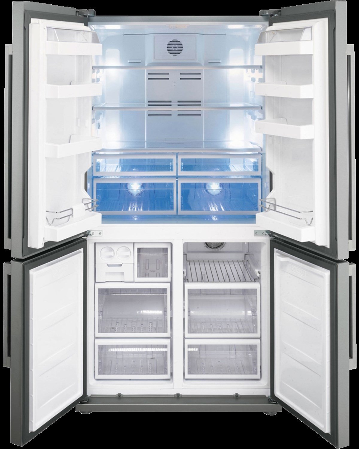 SMEG FQ960PB5 VICTORIA MAVİ / GÜMÜŞ ESTETİK BUZDOLABI