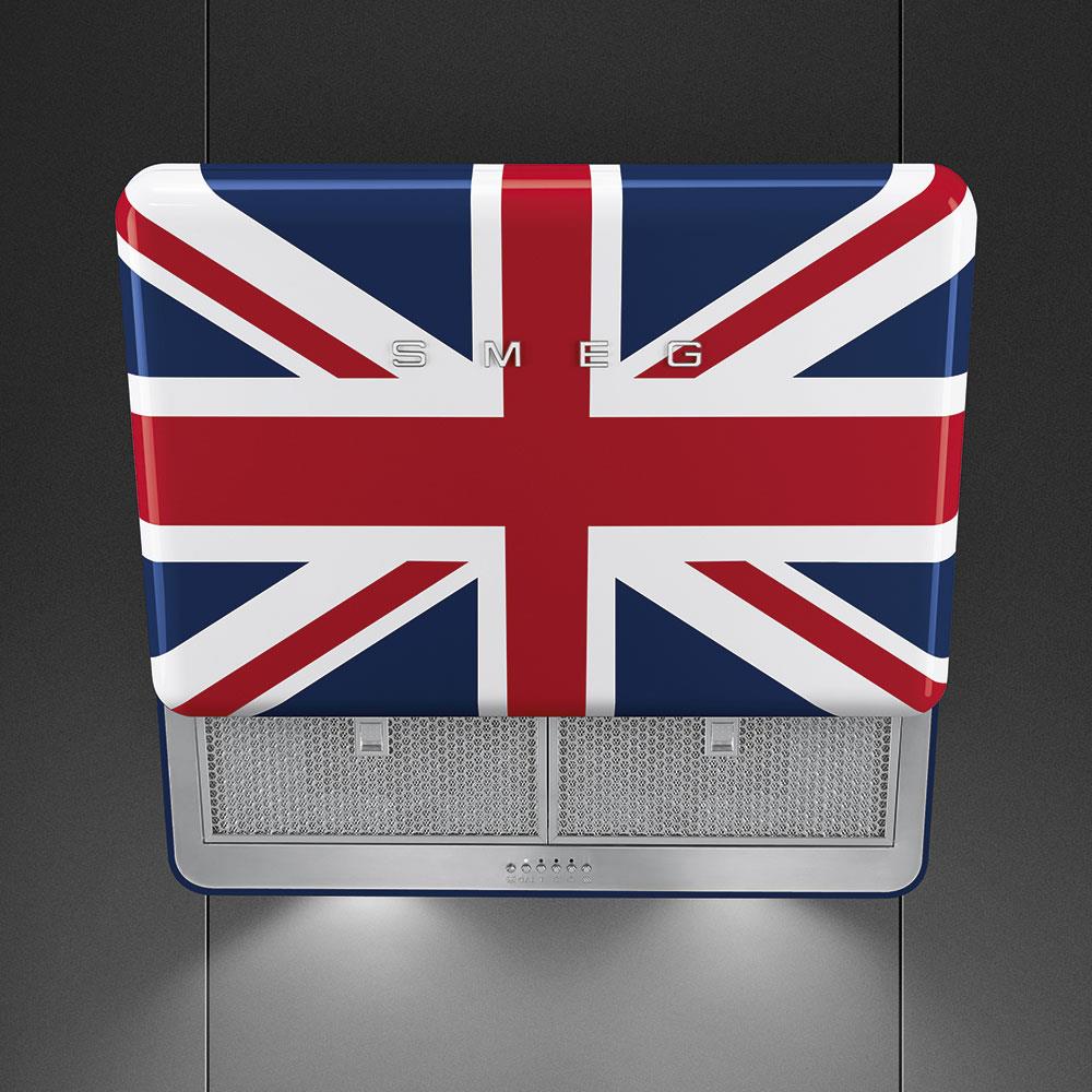 SMEG KFAB75UJ RETRO 75CM BRİTİSH DUVAR DAVLUMBAZI