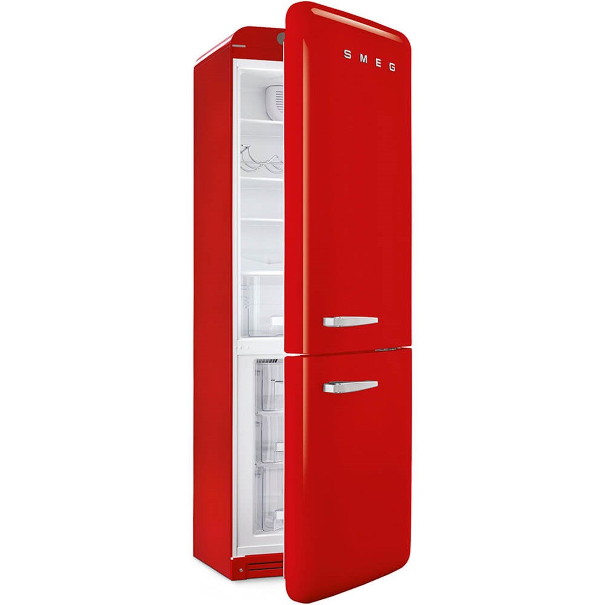 SMEG KIRMIZI BUZDOLABI FAB32RRD5 FAB32LRD5