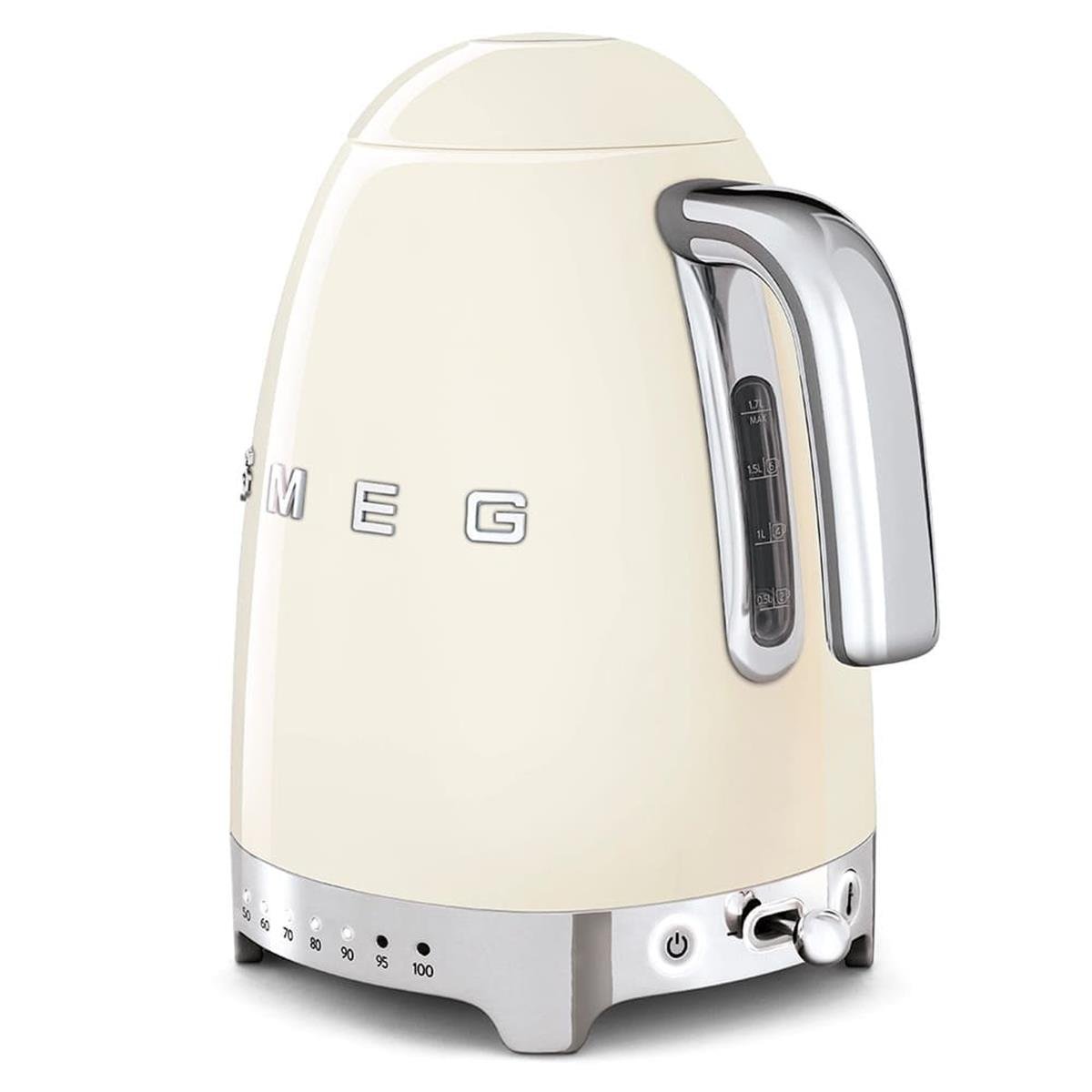 SMEG KREM ISI AYARLI SU ISITICI – KETTLE- KLF04CREU