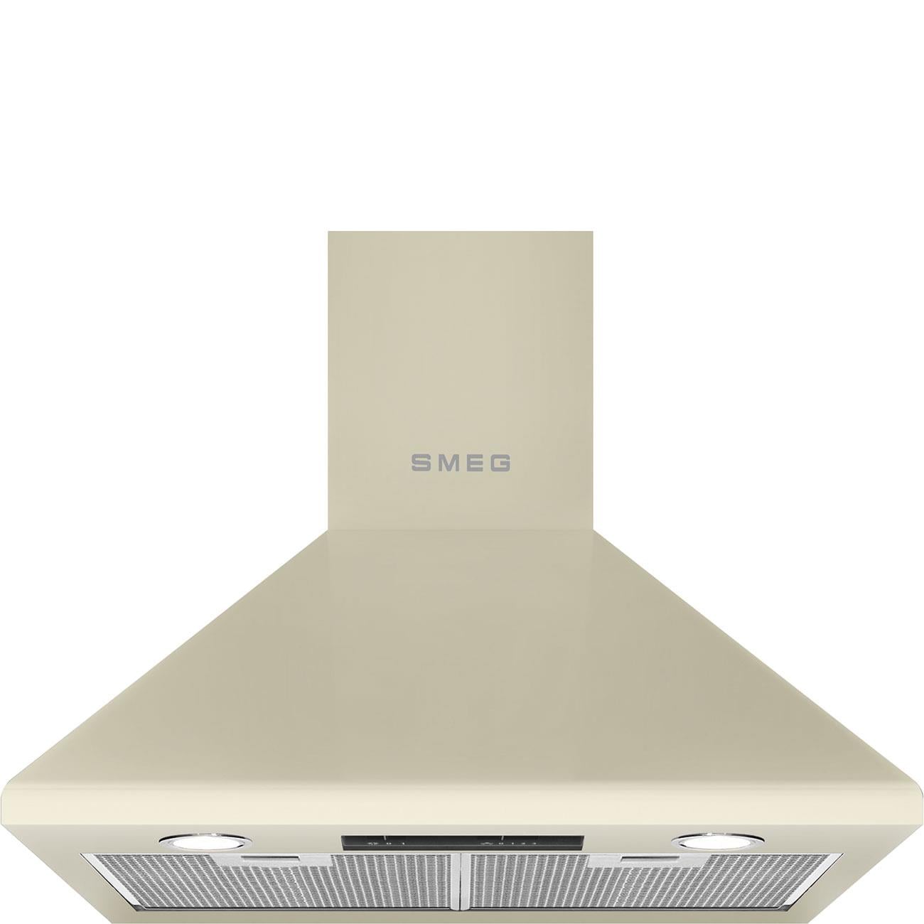 Smeg KSED65PE Krem Duvar Davlumbazı 60 cm 