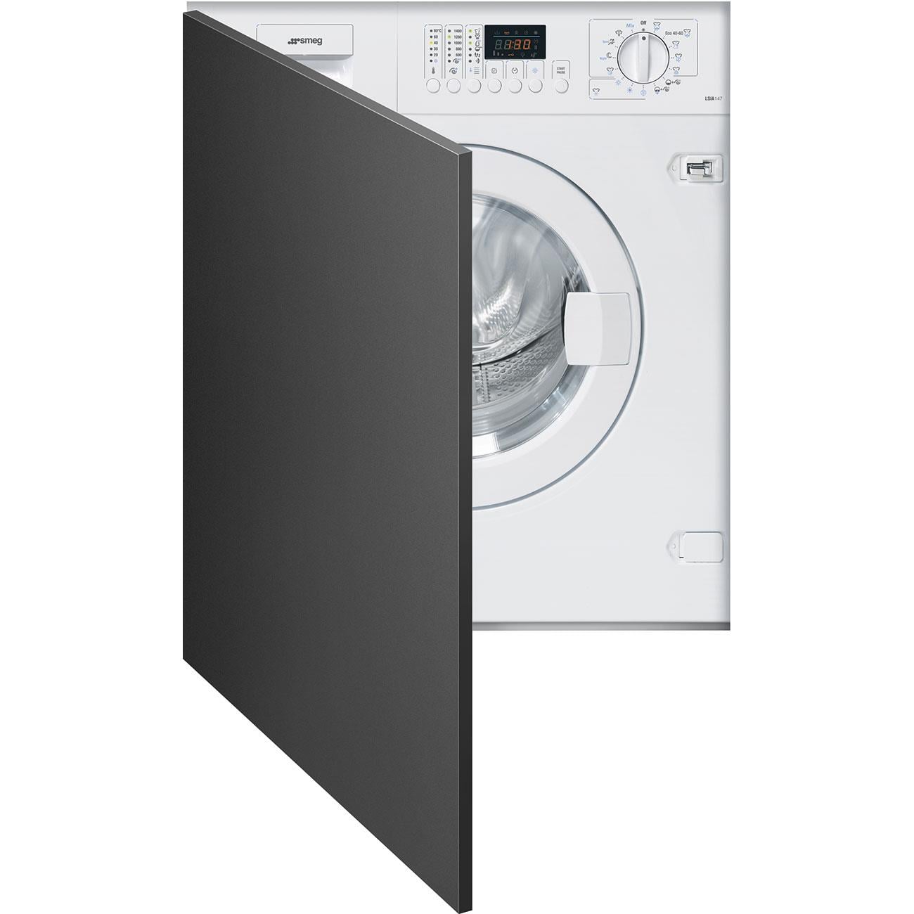 SMEG LSIA147 TAM ANKASTRE BEYAZ ÇAMAŞIR MAKİNESİ