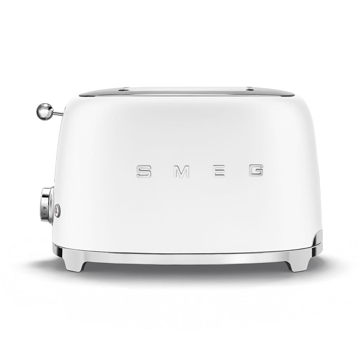 SMEG MAT BEYAZ EKMEK KIZARTMA MAKİNESİ TSF01WHMEU
