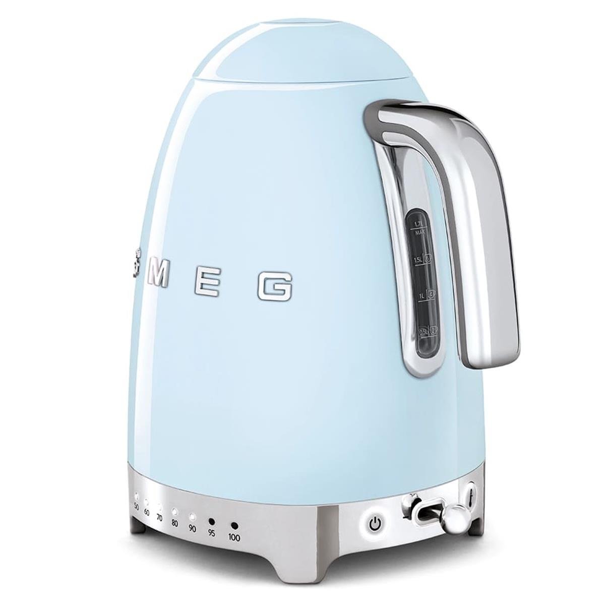SMEG MAVİ ISI AYARLI SU ISITICI – KETTLE- KLF04PBEU