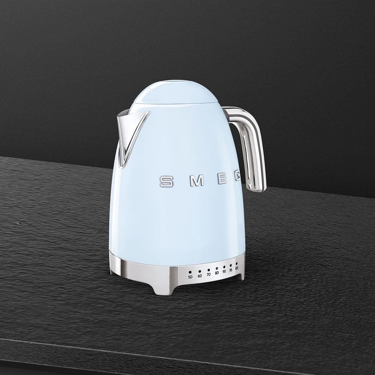 SMEG MAVİ ISI AYARLI SU ISITICI – KETTLE- KLF04PBEU
