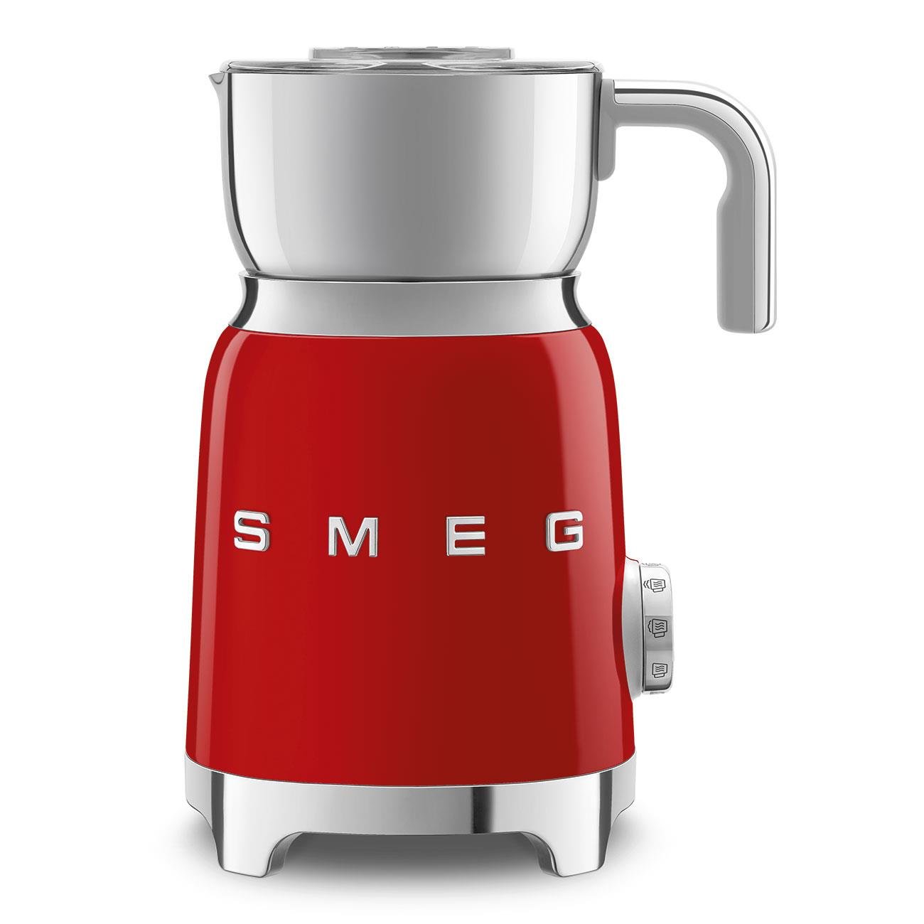 SMEG MFF11RDEU KIRMIZI SÜT KÖPÜRTME MAKİNESİ