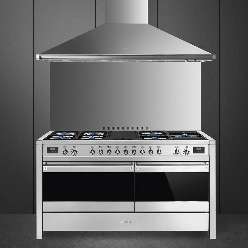 Smeg Opera A5-81 Çelik Kuzine Fırın 150 Cm