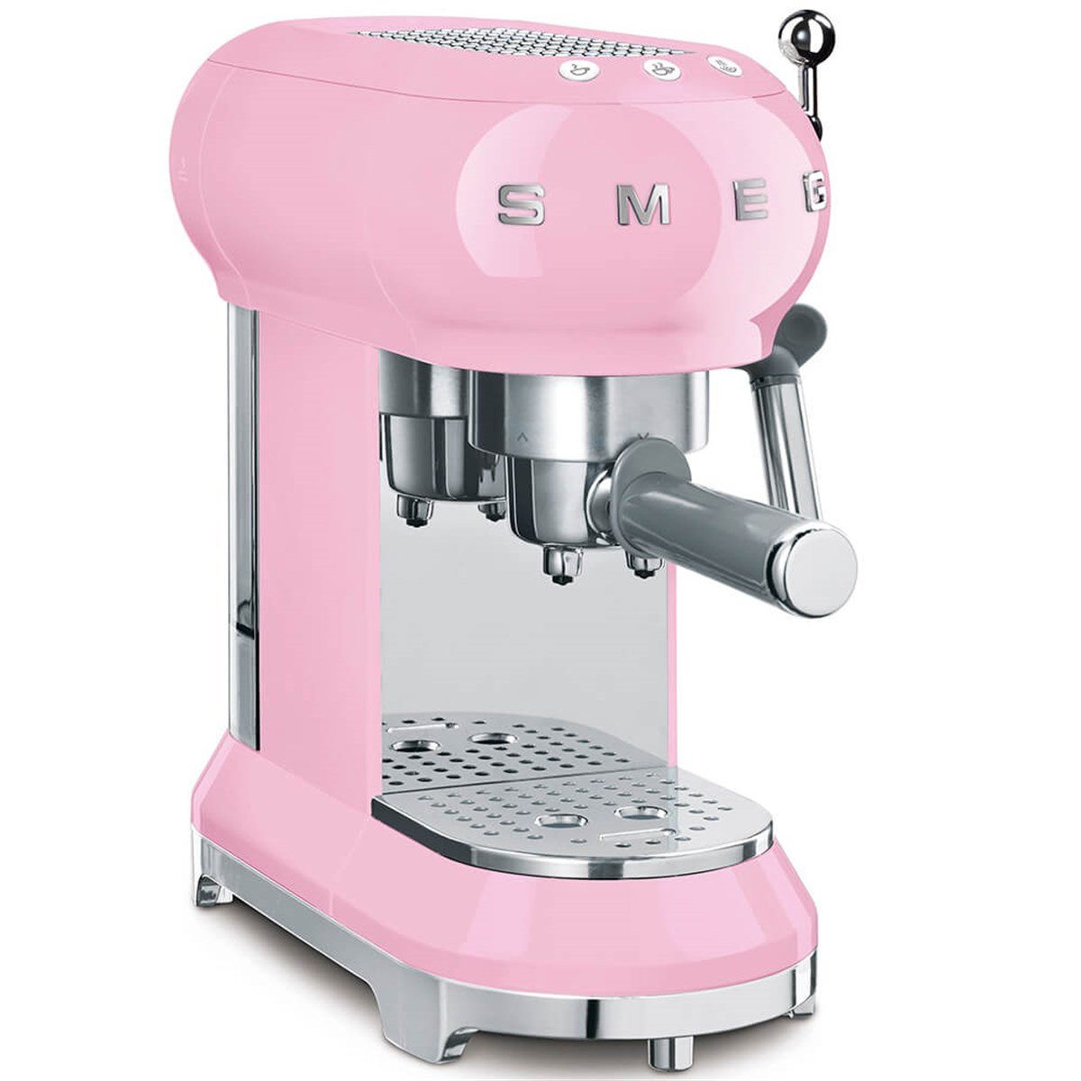 SMEG PEMBE ESPESSO KAHVE MAKİNESİ ECF01PKEU