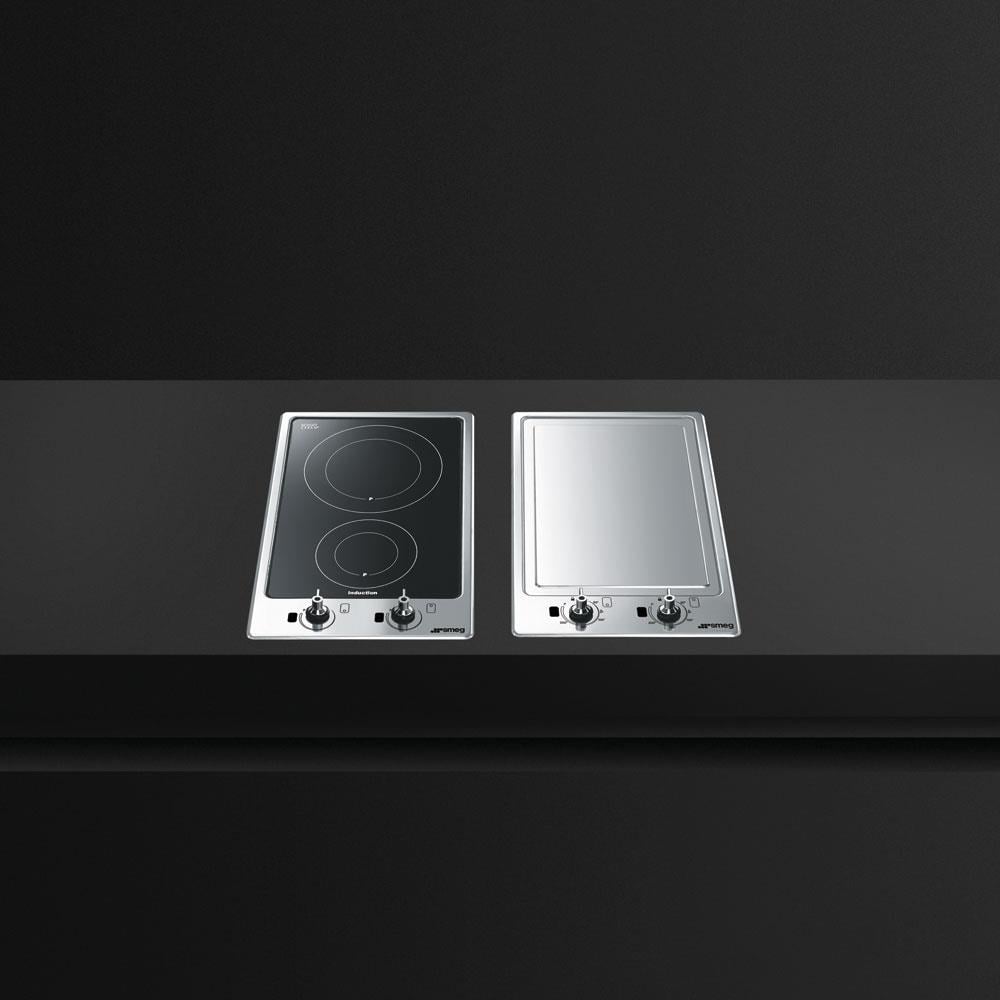 SMEG PGF32I-1 KLASİK SERAMİK DOMİNO İNDÜKSİYONLU OCAK