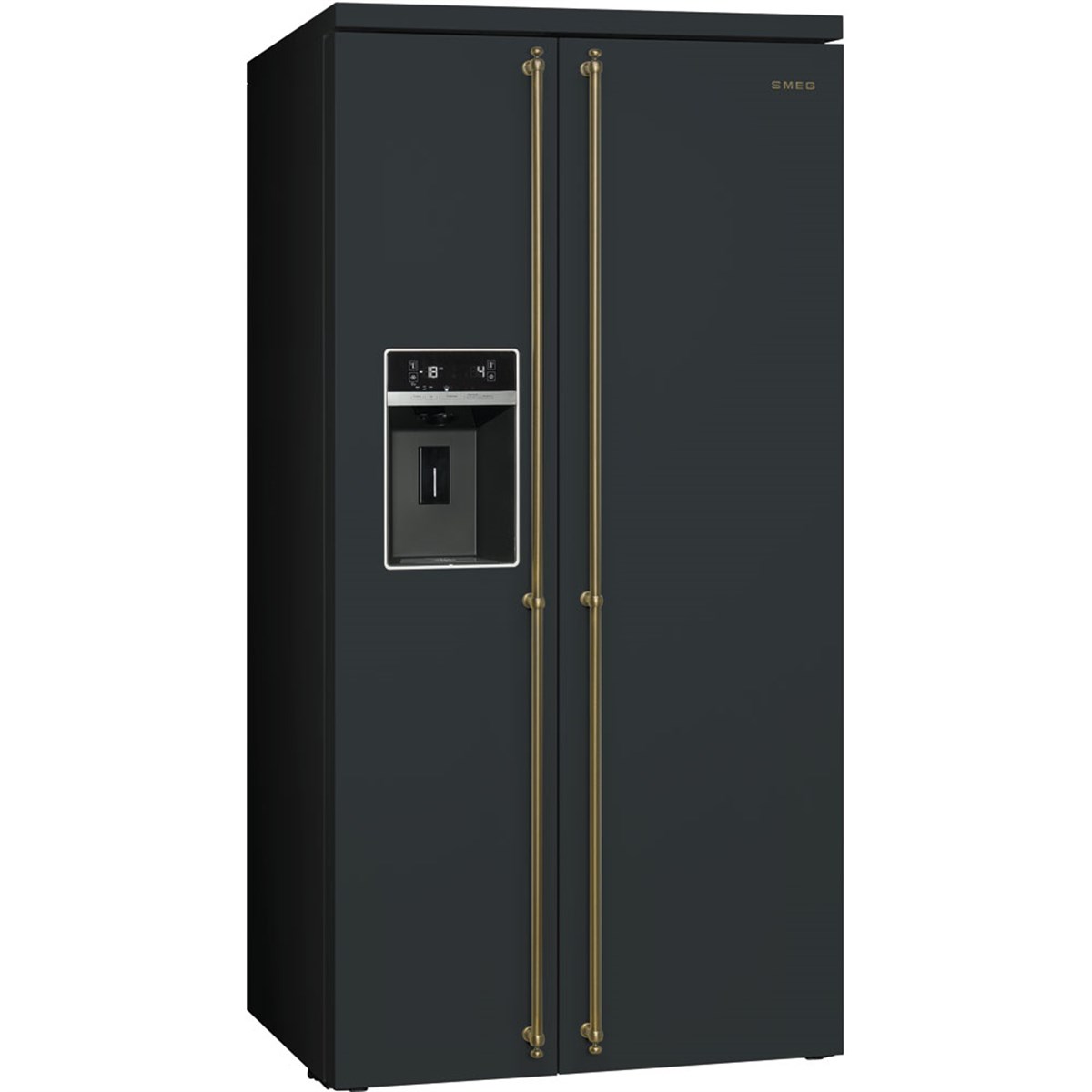 SMEG SBS8004AO ANTRASİT ( RUSTİK ESTETİK ) BUZDOLABI
