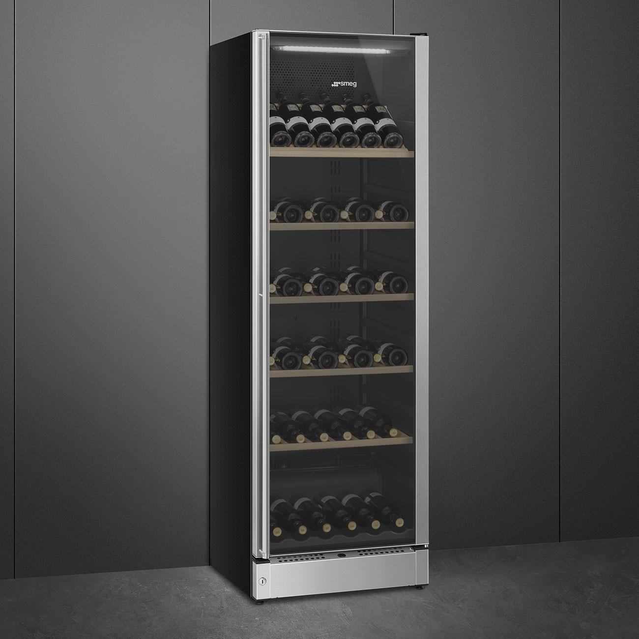 SMEG SCV115G-GS KLASİK SOLO ŞARAP SOĞUTUCU DOLAP