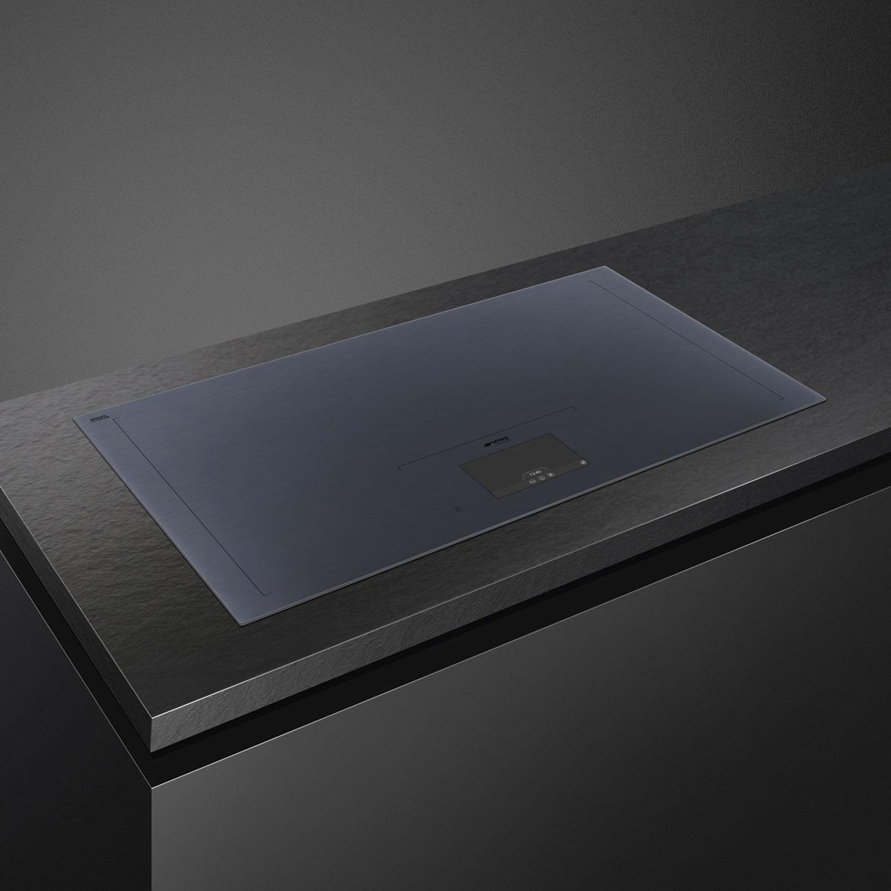 SMEG SIA1963DG LİNEA NEPTUNE GREY ANKASTRE İNDÜKSİYONLU OCAK