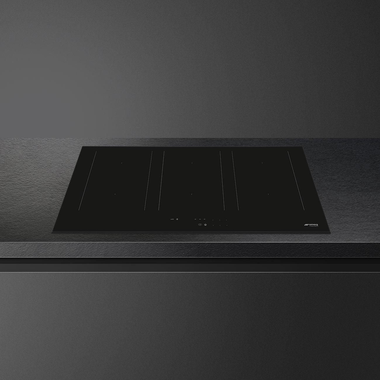 SMEG SIM3864D LİNEA SİYAH ANKASTRE İNDÜKSİYONLU OCAK