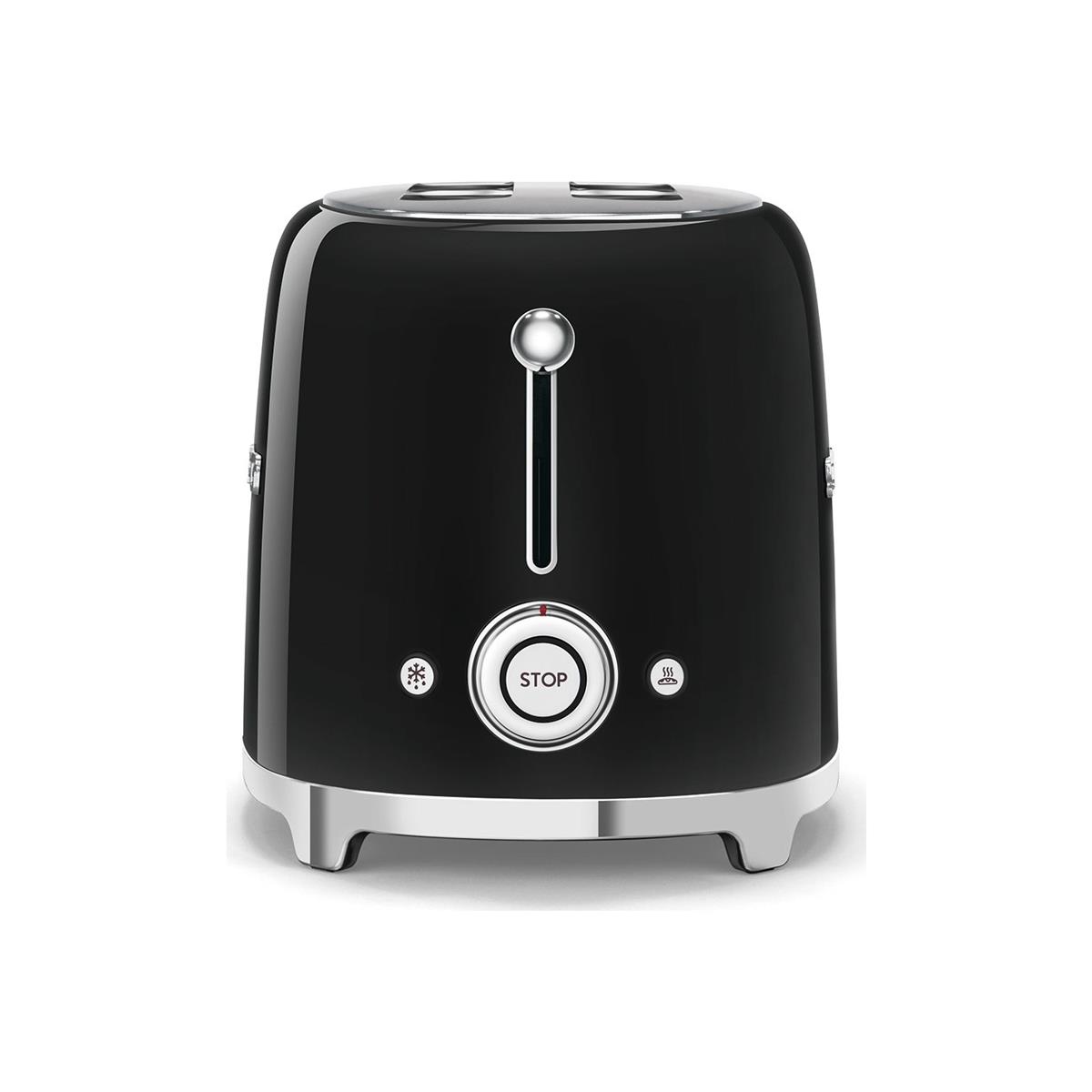 SMEG TSF02BLEU SİYAH 2x2 EKMEK KIZARTMA MAKİNESİ