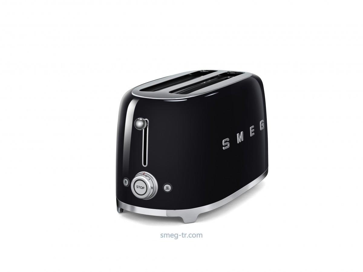 SMEG TSF02BLEU SİYAH 2x2 EKMEK KIZARTMA MAKİNESİ