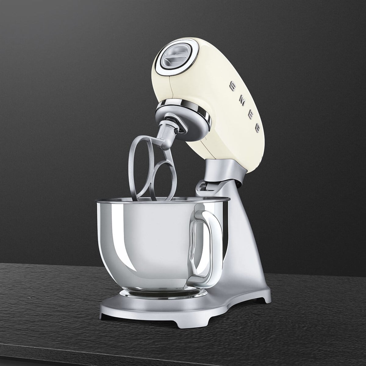 SMEG SMF02CREU RETRO KREM STAND MİKSERİ
