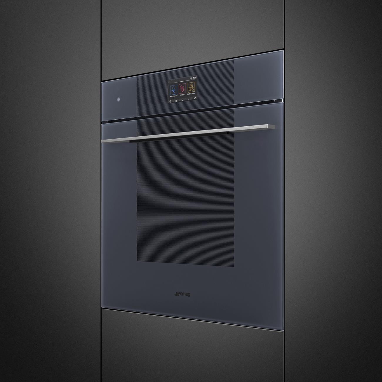 SMEG SO6104APG LİNEA GALİLEO OMNİCHEF NEPTUNE GREY BUHARLI VE MİKRODALGALI FIRIN