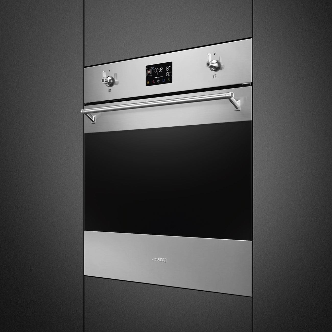 SMEG SO6302S3PX KLASİK GALİLEO STEAM100 KOMBİ BUHARLIFIRIN