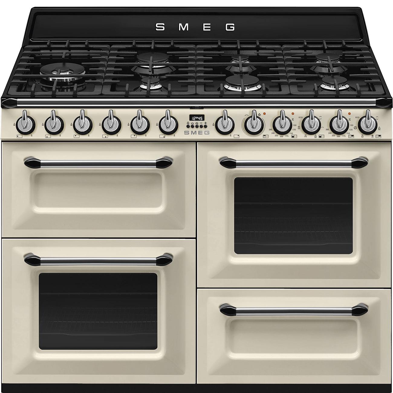 SMEG VICTORİA KREM RENKLİ KUZİNE FIRIN TR4110P1