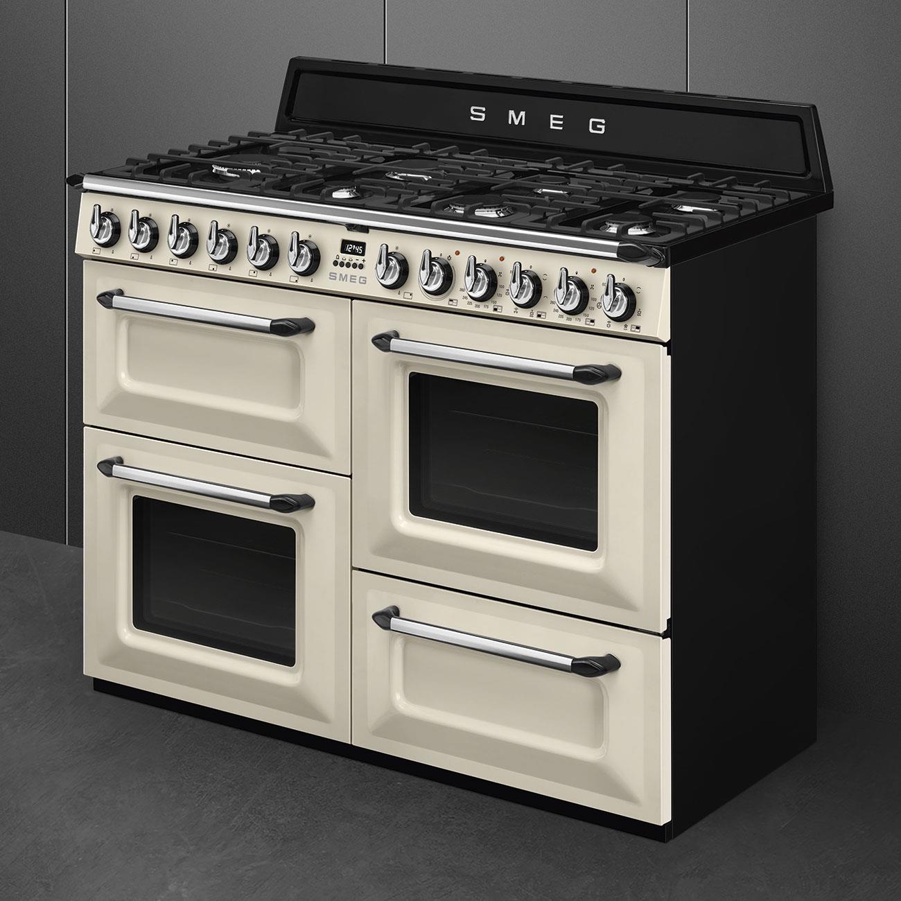 SMEG VICTORİA KREM RENKLİ KUZİNE FIRIN TR4110P1