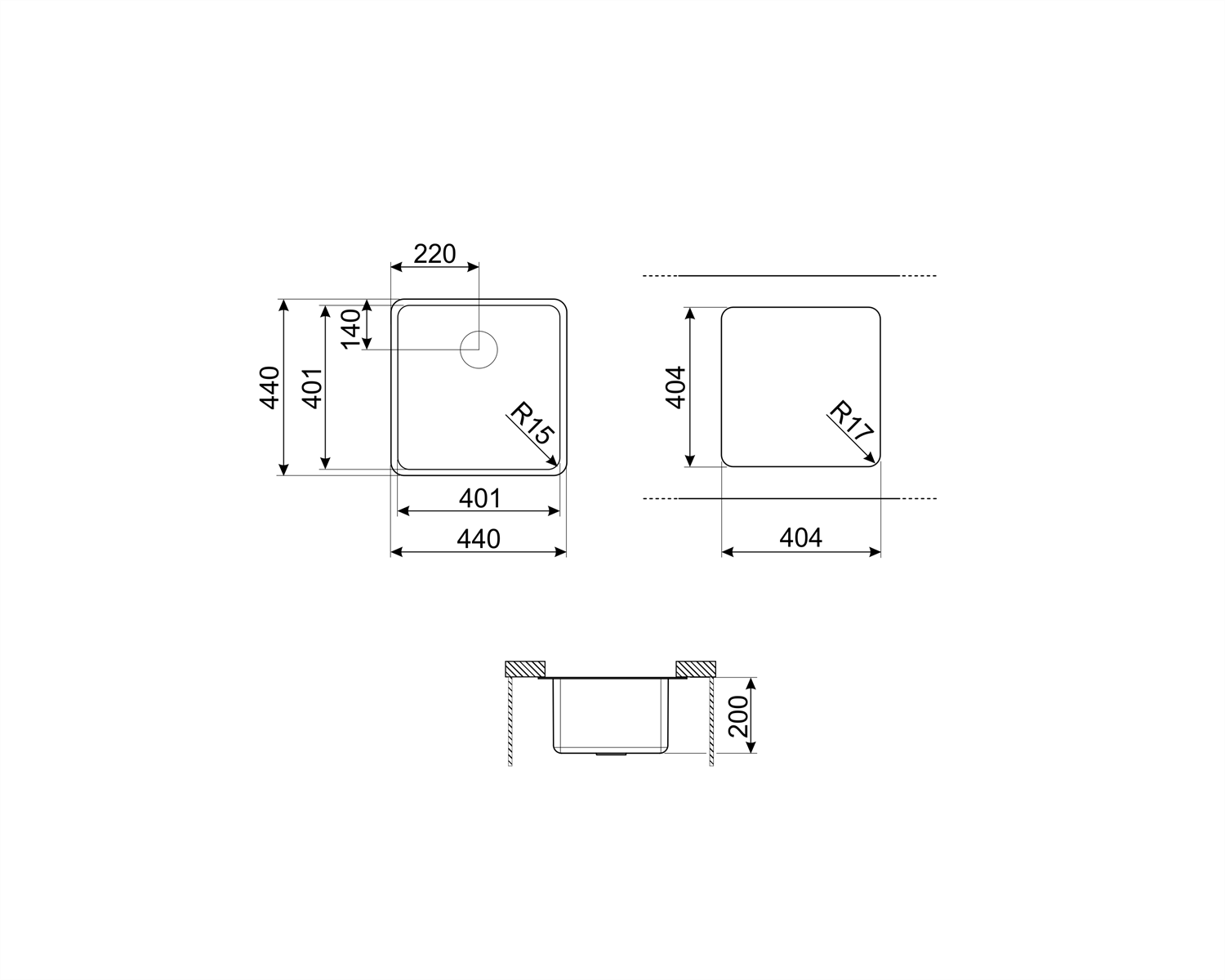 SMEG VSTR40CUX PVD SERİ 40CM BAKIR EVİYE