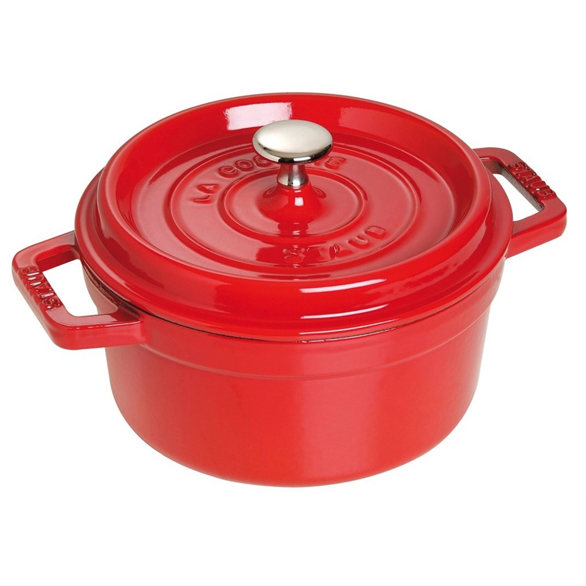 STAUB COCOTTE 24 CM DÖKÜM TENCERE KIRMIZI