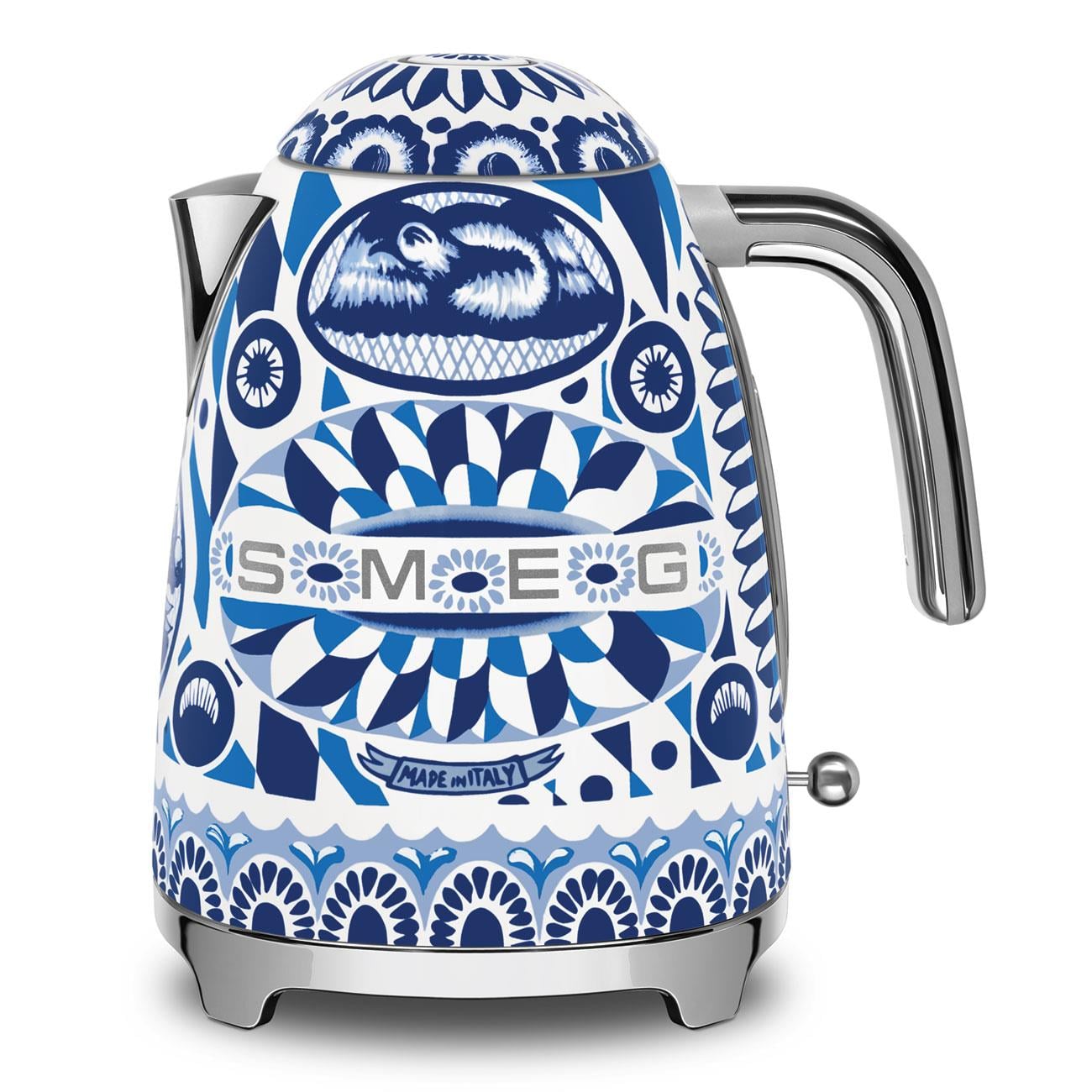 SMEG KLF03DGBEU BLU MEDİTERRANEO RETRO KETTLE