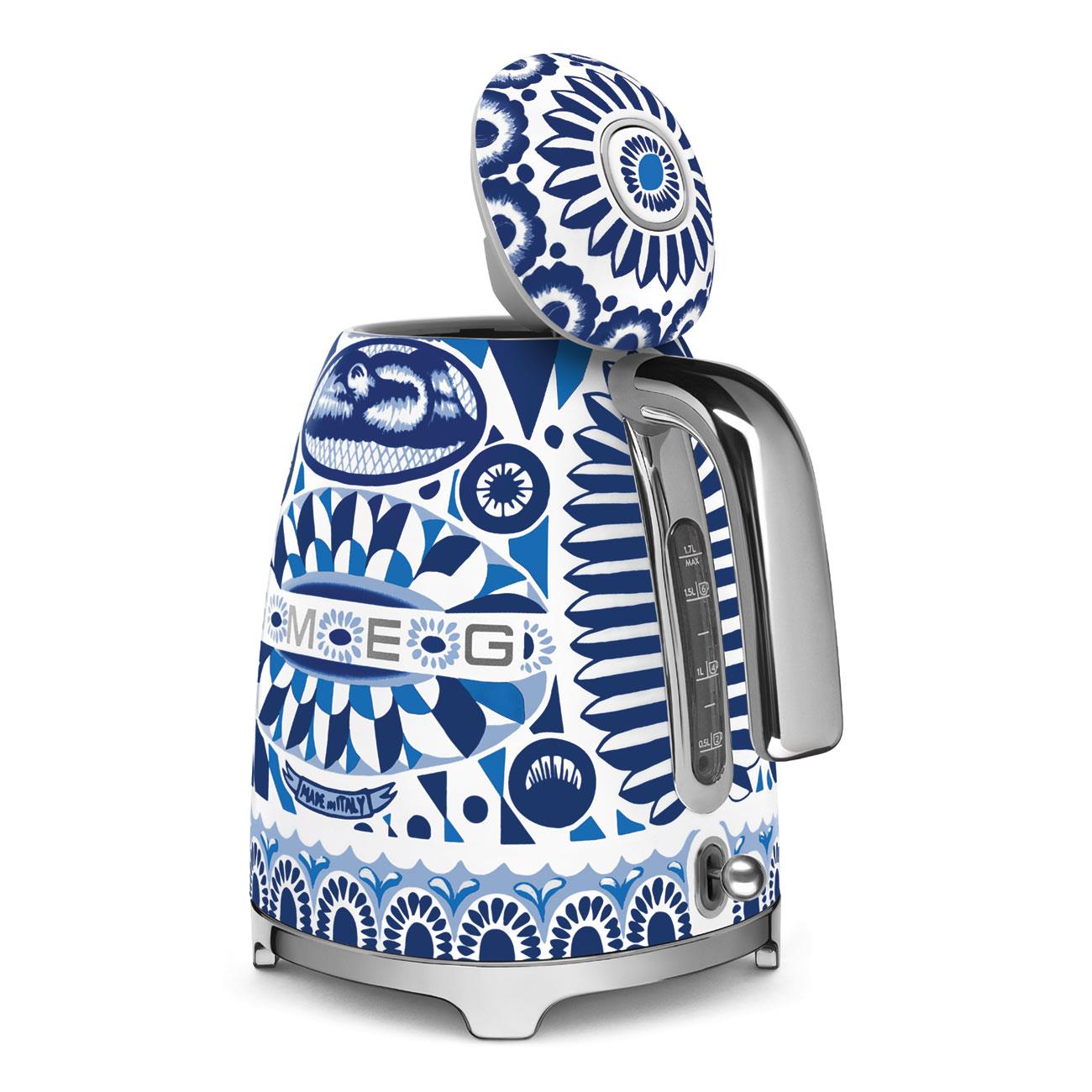 SMEG KLF03DGBEU BLU MEDİTERRANEO RETRO KETTLE