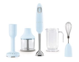 EL BLENDER SETİ-PASTEL MAVİ SMEG HBF02PBEU