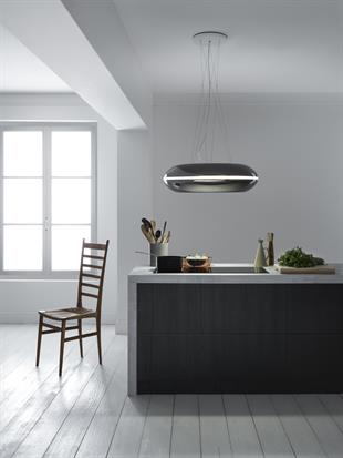 FALMEC LOOP Gunmetal 74 cm 600m/h Ada Davlumbaz