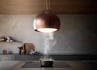 Falmec Sophie Ada Davlumbaz Eskitme Bakır 54 cm 600 m³/h 