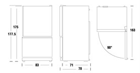 MAYTAG 5 GBB 2258 ÇELİK BUZDOLABI