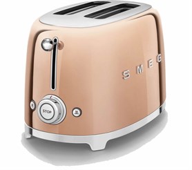SMEG ROSE GOLD/BAKIR RENK EKMEK KIZARTMA MAKİNESİ TSF01RGEU