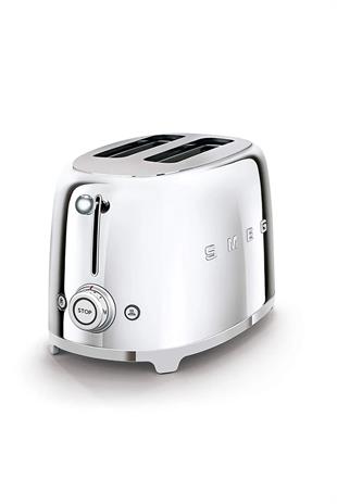 SMEG 4 DİLİM ÇELİK EKMEK KIZARTMA MAKİNESİ TSF02SSEU
