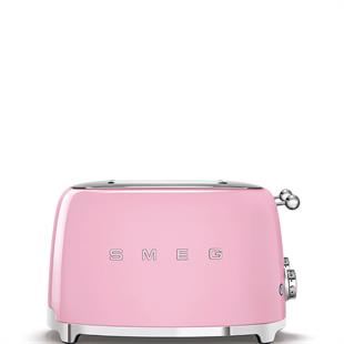 SMEG 4 DİLİM PEMBE EKMEK KIZARTMA MAKİNESİ TSF03PKEU