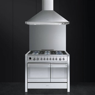 SMEG A2-81 OPERA 100cm KUZİNE FIRIN ÇELİK