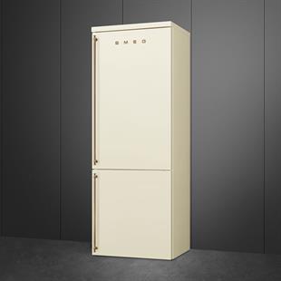 Smeg Buzdolabı FA800RPO5/LPO5 Krem Estetik 