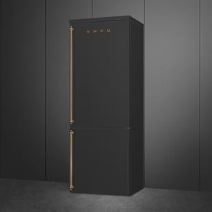 Smeg Buzdolabı FAB8005RAO5/LAO5 Antrasit Estetik