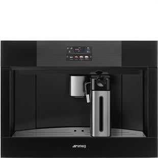 SMEG CMS4104B3 LİNEA DEEP BLACK ANKASTRE KAHVE MAKİNESİ
